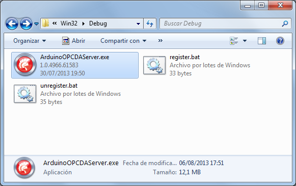 Register Arduino OPC Server Register Arduino OPC Server